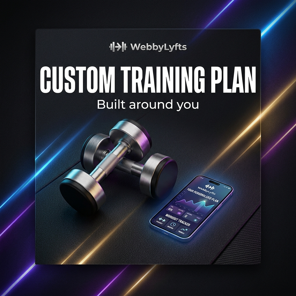 WebbyLyfts Custom-Tailored Training Plan cover