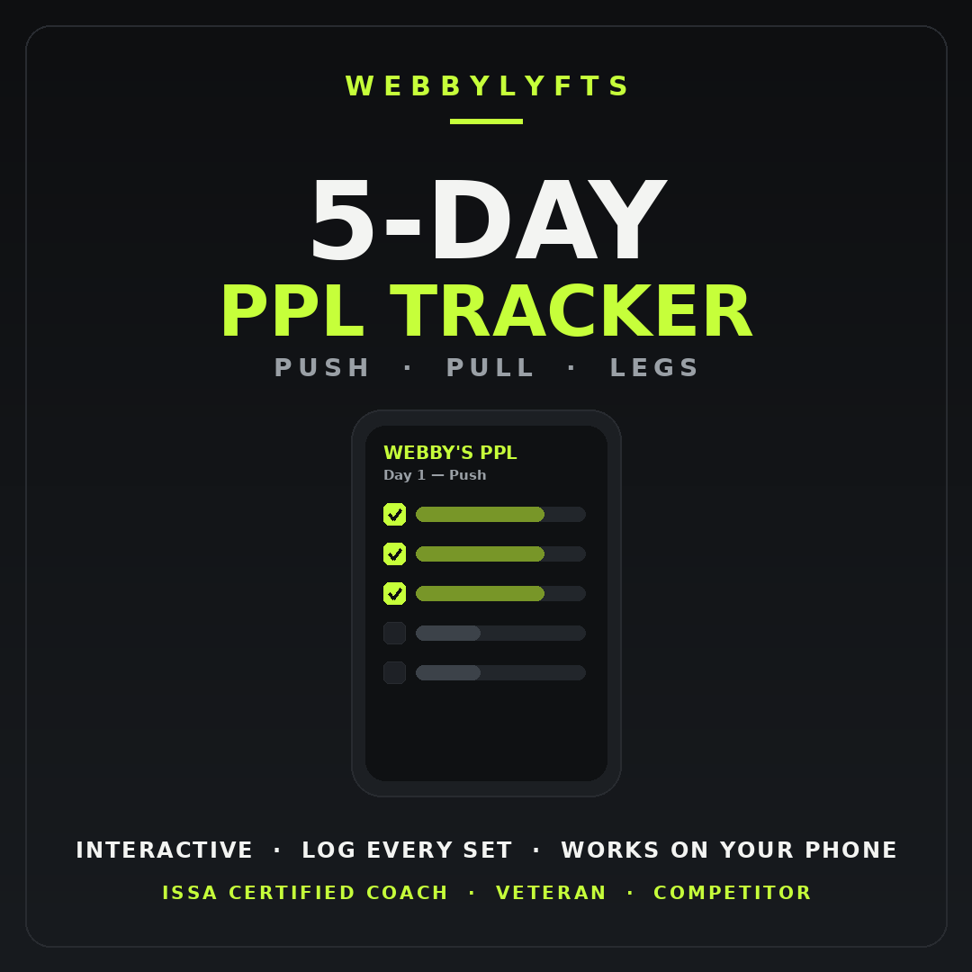 Webby's 5-Day PPL Tracker